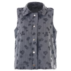 Liora Vest Gr�/sort