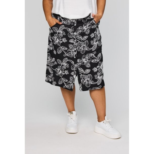 Malia Nederdel Sort/Hvid