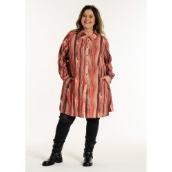 Jannit Skjorte Red Stribe