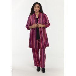 Emilie Skjorte Pink Strib