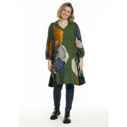 Camilla Kjole Grn Print