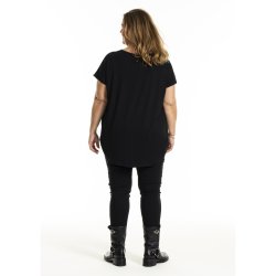 Gitte T-Shirt Sort m.print