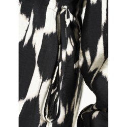 Nora Tunika Sort/offwhite