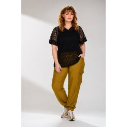 Vitta Sort Blonde Bluse