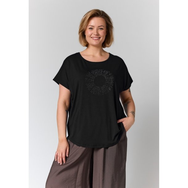 Gitte T-Shirt Sort