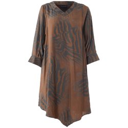 Juline Kjole Brun/Antracit
