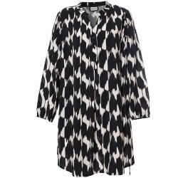 Nora Tunika Sort/offwhite