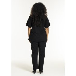 Bella Bluse Sort/Bordeaux