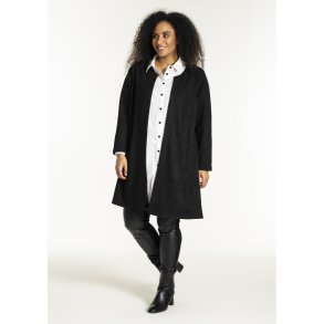 Neomi Nubuck Jakke Sort