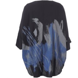 Kleo Oversize Bluse Sort