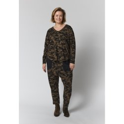 Gitte Bluse L/S Camouflage