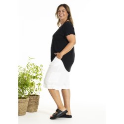 Gitte T-Shirt Sort m.print