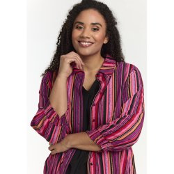 Emilie Skjorte Pink Strib