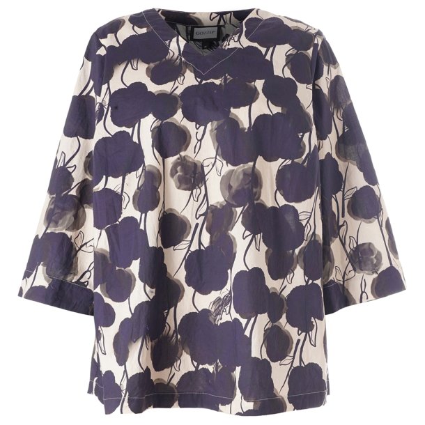 Else-Marie Bluse Sand/Sort