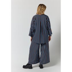 Alva Bluse brun/Bl�