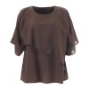 Athena Bluse Brun