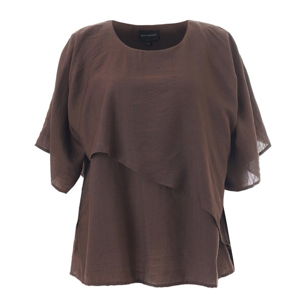 Athena Bluse Brun