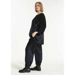 Kleo Oversize Bluse Sort