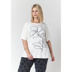 Bella Bluse Hvid/Sort