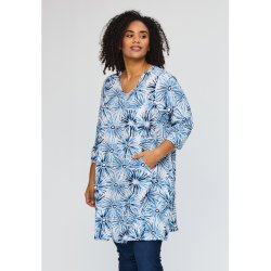 Birgitte Kjole Bl�/hvid