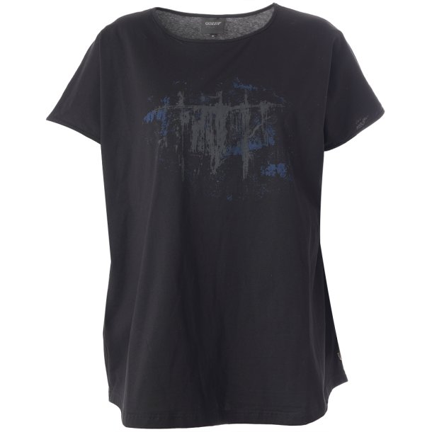 Bianca T-Shirt Sort m.print