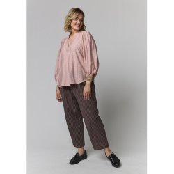 Amaris Bluse Rose/Brun