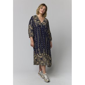 Else Kjole Navy/Sand