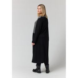 Flora Kjole Sort/Gr�