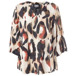Valde Bluse Sand Print