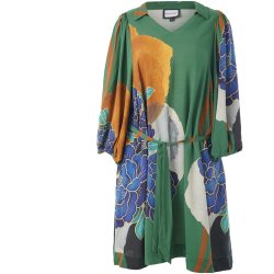 Camilla Kjole Grn Print