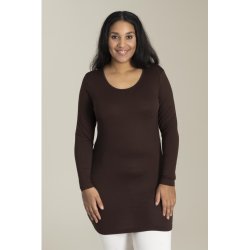 Sandgaard Lang Bluse Brun