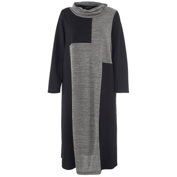 Flora Kjole Sort/Gr�