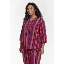 Emmy Bluse Pink Strib