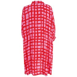 Gerda Oversize Tunika pink/r�d