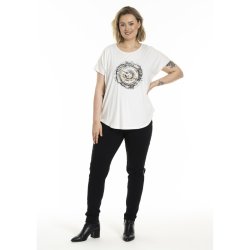 Gitte T-Shirt Hvid m.print