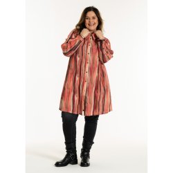 Jannit Skjorte Red Stribe