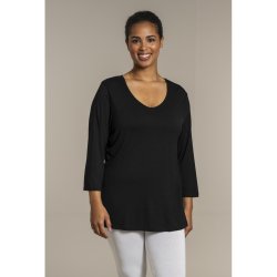Sandgaard Basic Bluse Sort