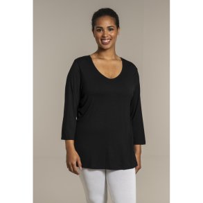 Sandgaard Basic Bluse Sort