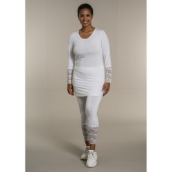 Luxembourg Legging Hvid