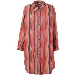 Jannit Skjorte Red Stribe