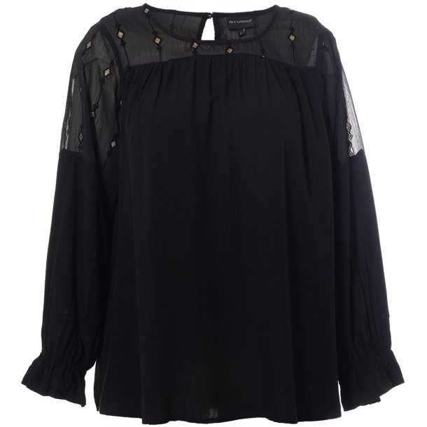 Mille Bluse Sort