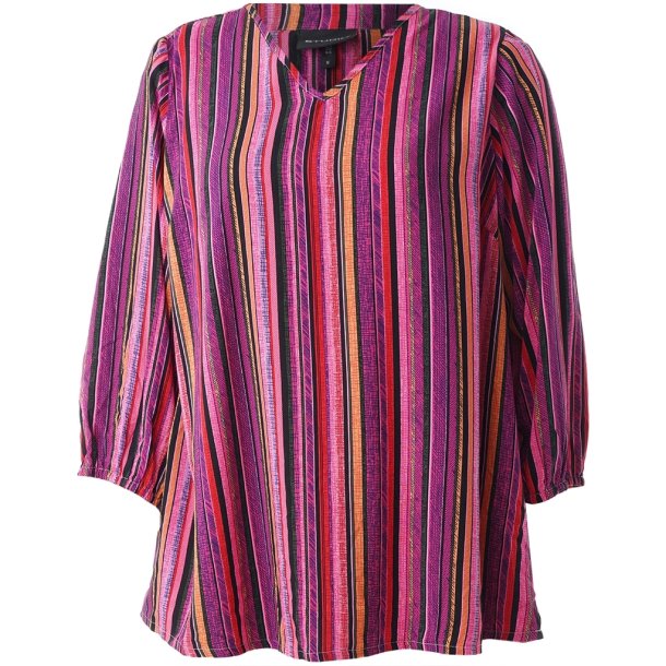 Emmy Bluse Pink Strib