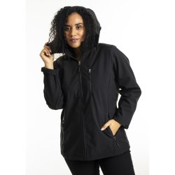 Kort Softshell Jakke Sort