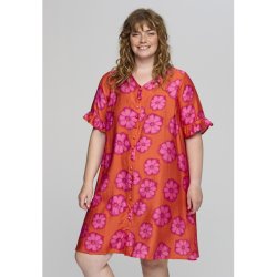 Ada Kjole Orange/Pink