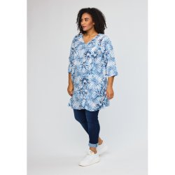 Birgitte Kjole Bl�/hvid