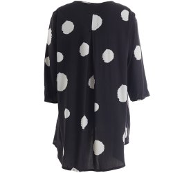 Luma Bluse Black Dots