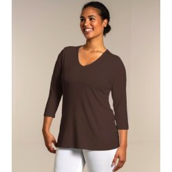 Sandgaard Basic Bluse Brun