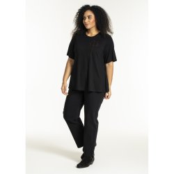 Bella Bluse Sort/Bordeaux