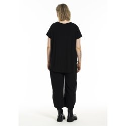 Gitte T-Shirt Sort m.print