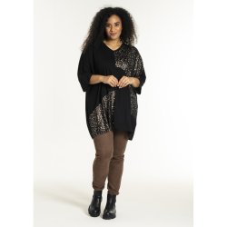 Stina Tunika Sort/guld